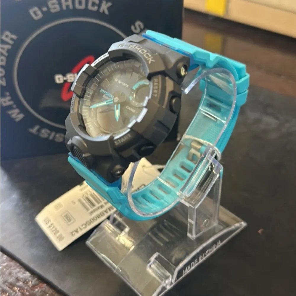 - G-SHOCK MOVE BLUE LADIES FITNESS GMAB800SC1A2 - Picture 2 of 3